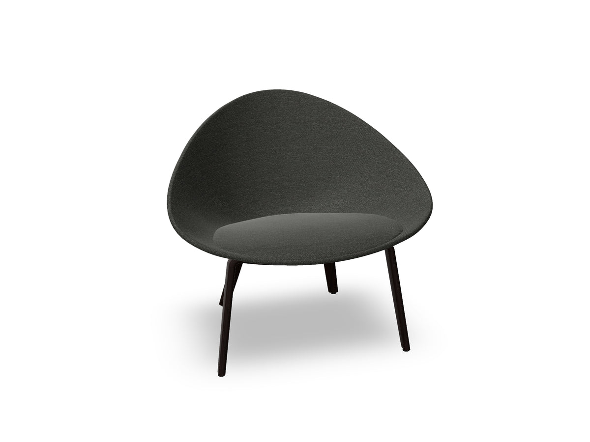 Adell 4 Leg Wood Lounge Chair With Fully Upholstered