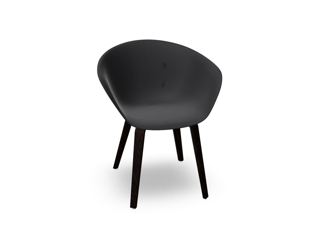 Duna 02 Polypropylene Chair With Wood Legs Chairs Arper 