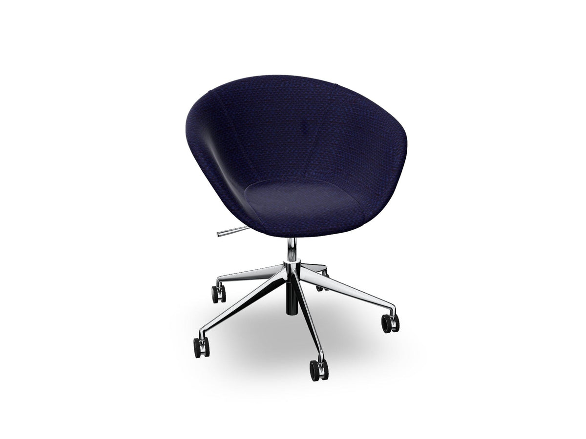 Duna 02 Five Star Base Chair With Front Upholstery Chairs Arper 