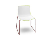 Catifa 46 Polypropylene Bi-Color Sled Base Chair Side/Dining Arper 