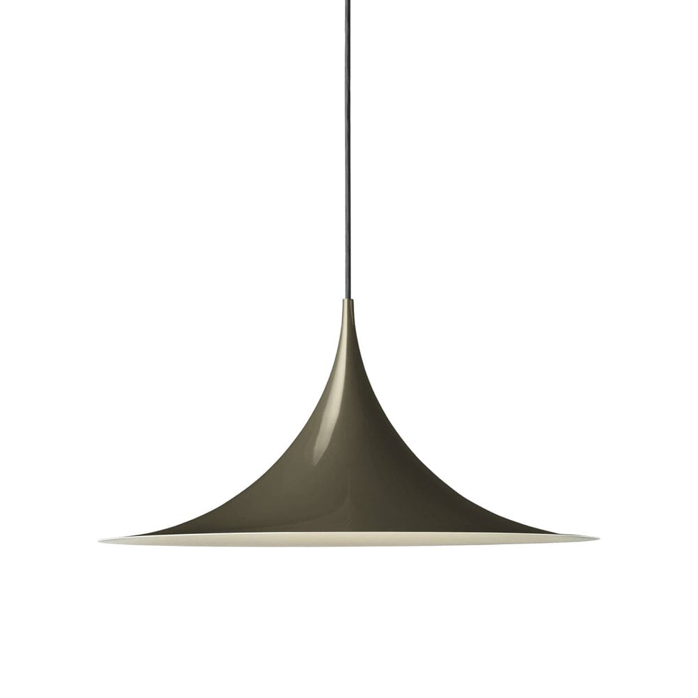 Semi Pendant Lamp Pendant Lights Gubi Medium +$250.00 Anthracite Grey Glossy 