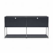 USM Haller Credenza F2 storage USM Anthracite Gray 