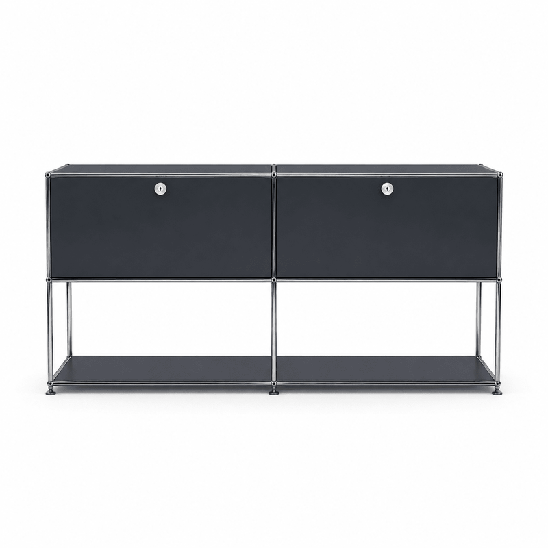 USM Haller Credenza F2 storage USM Anthracite Gray 