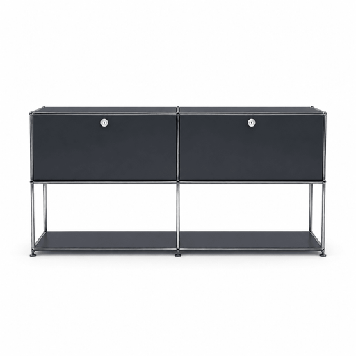 USM Haller Credenza F2 storage USM Anthracite Gray 