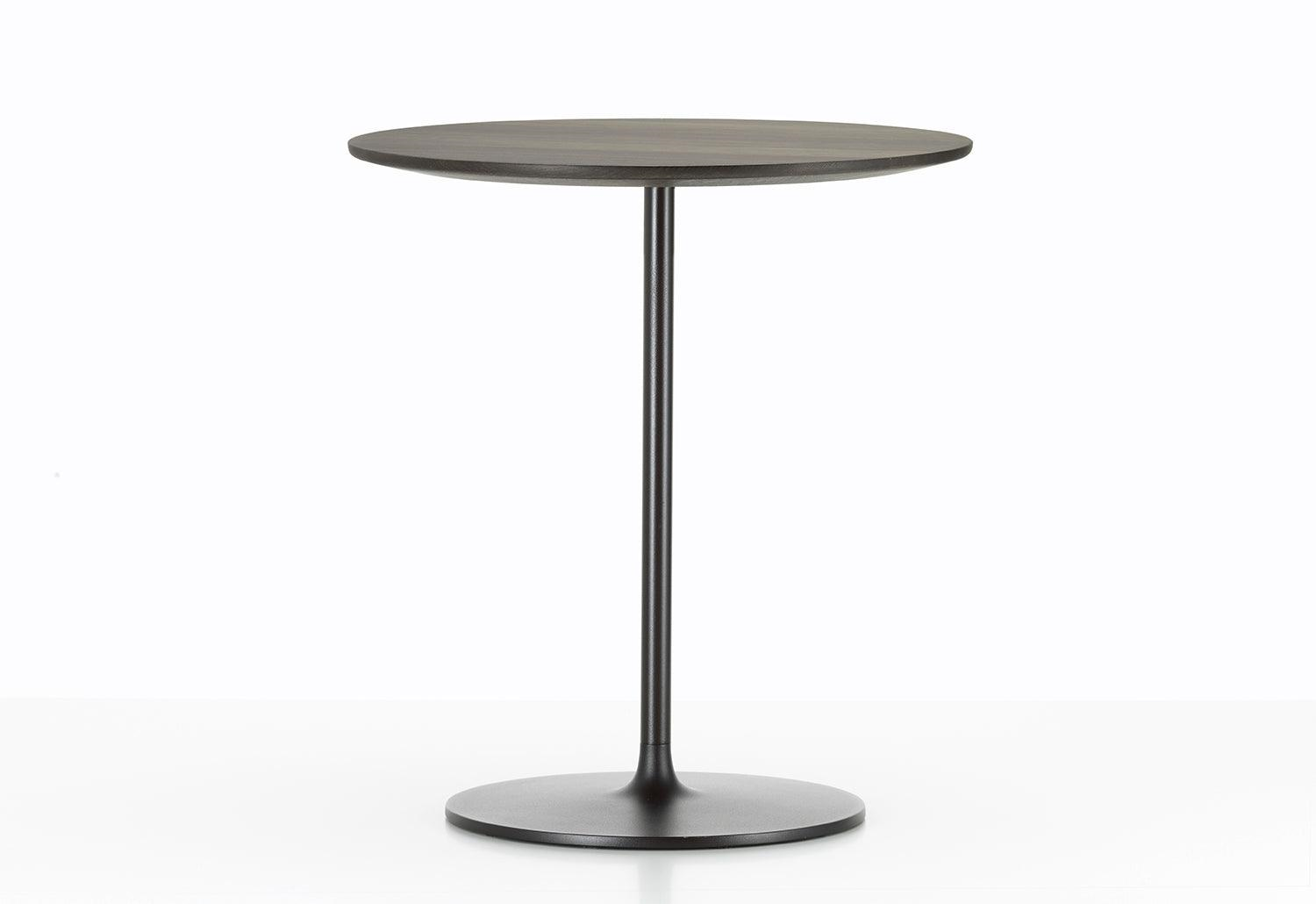 Occasional Low Table side/end table Vitra Height 21.6 Dark oak-protective natural lacquer finish 