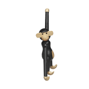 Kay Bojesen Monkey, Dark Stained Oak, Mini, view 4