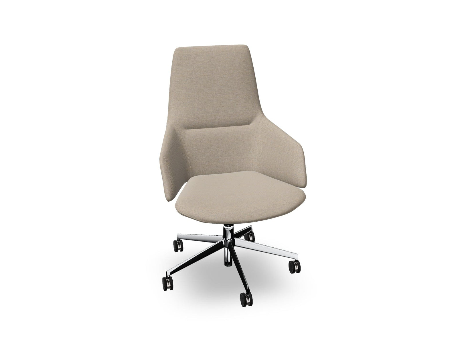 Aston Office Five Way Star Base Armchair Office Chair Arper 
