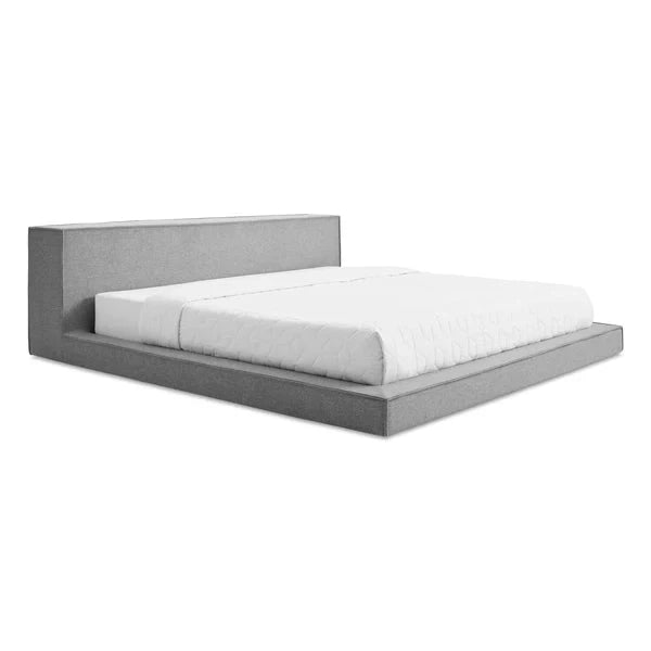 Dodu Bed Beds BluDot King Vesper Light Grey 