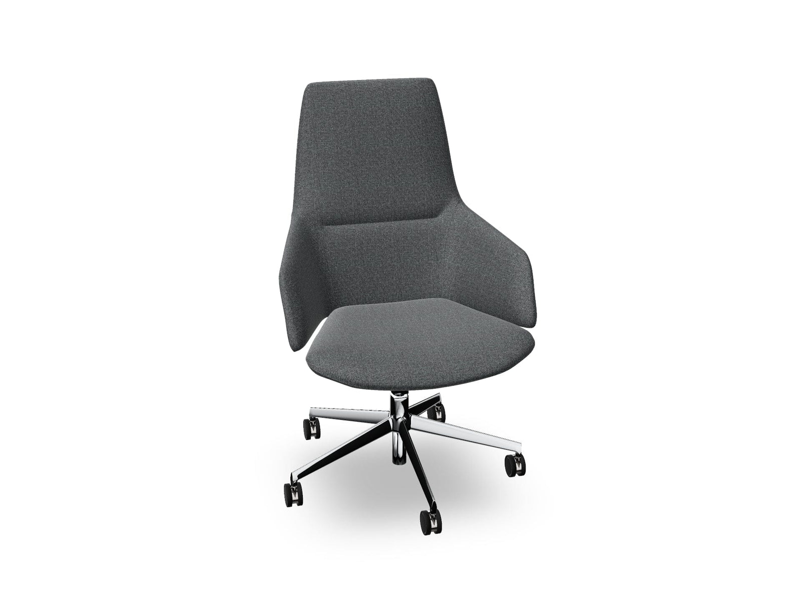 Aston Office Five Way Star Base Armchair Office Chair Arper 