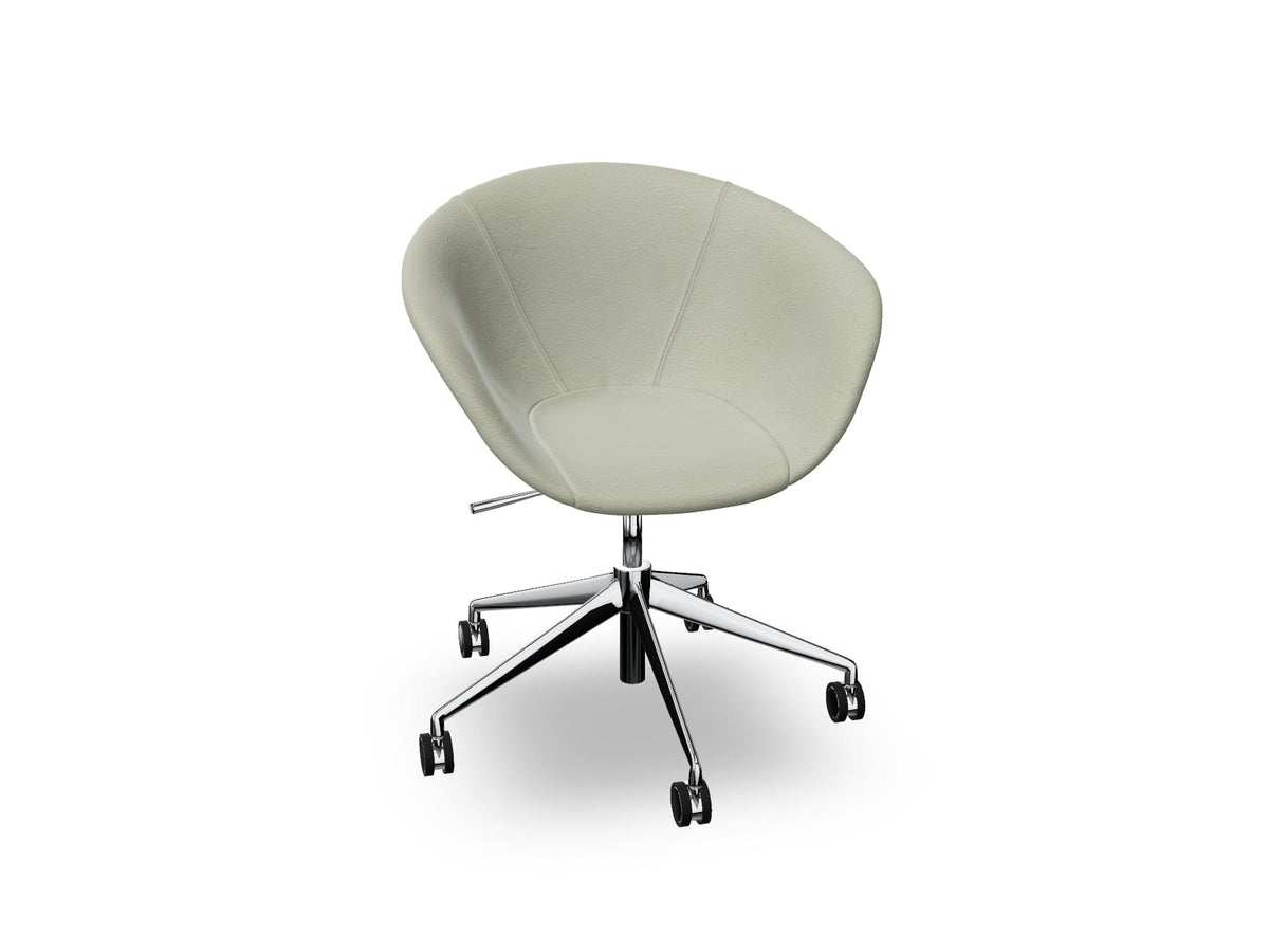 Duna 02 Five Star Base Chair With Front Upholstery Chairs Arper 