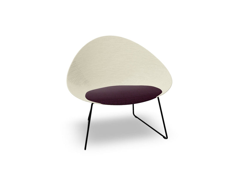 Adell Sled Base Lounge Chair lounge chair Arper 