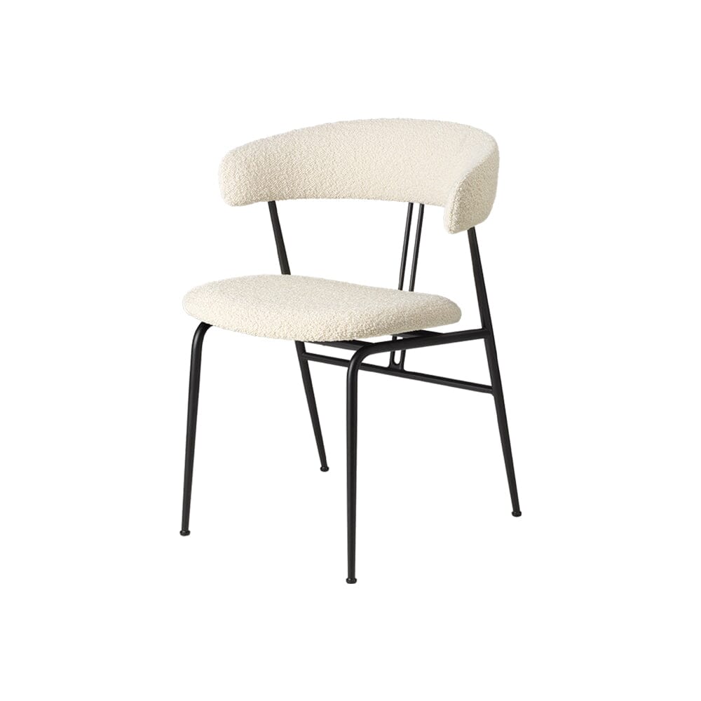 Violin Dining Chair - Fully Upholstered Chairs Gubi Karakorum, Dedar (001, Standard) 