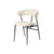 Violin Dining Chair - Fully Upholstered Chairs Gubi Karakorum, Dedar (001, Standard) 