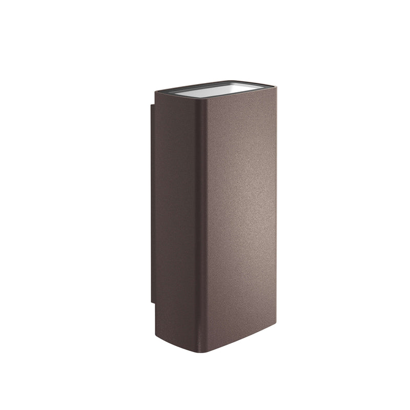 Climber 87 Down - Outdoor Wall Sconce Outdoor Lighting Flos Deep Brown 14° 2700K