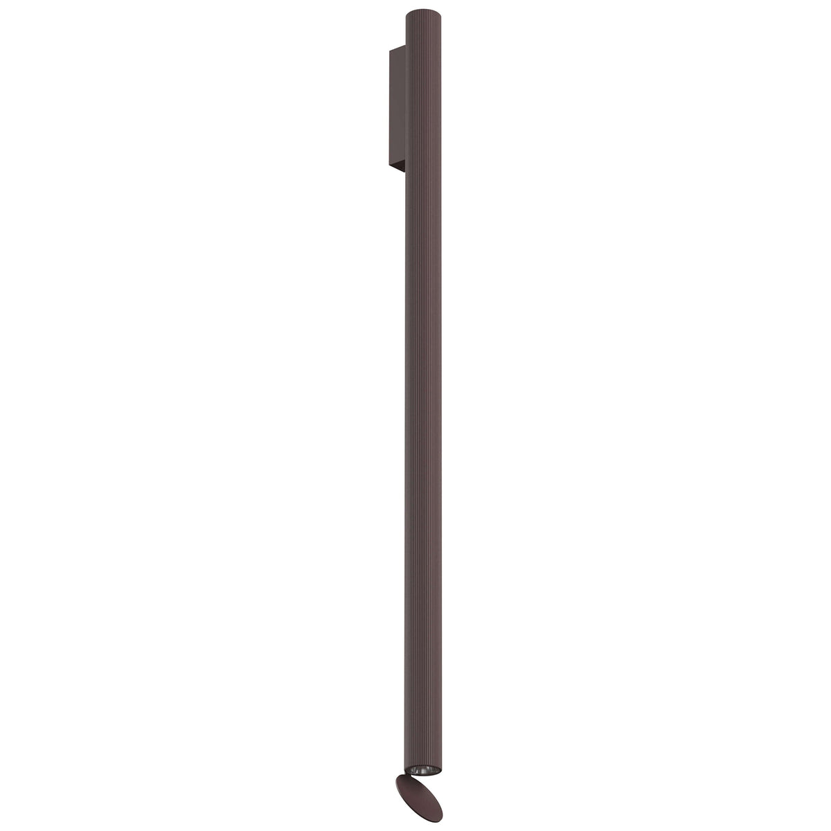 Flauta Riga Outdoor Wall Sconce Outdoor Lighting Flos Dark Brown 1000mm / 39.4&quot; 2700K