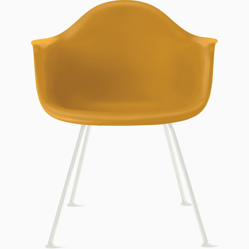 Eames Molded Plastic Arm Chair with 4 legged Base Side/Dining herman miller 