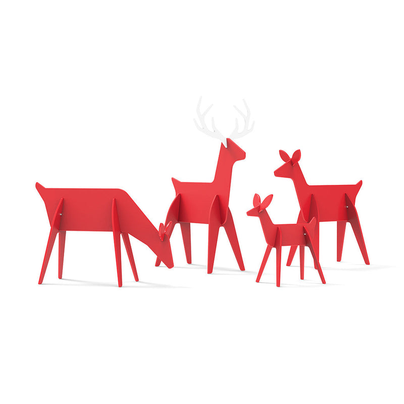 Modern Reindeer, Doe Grazing by Loll Designs, image 4