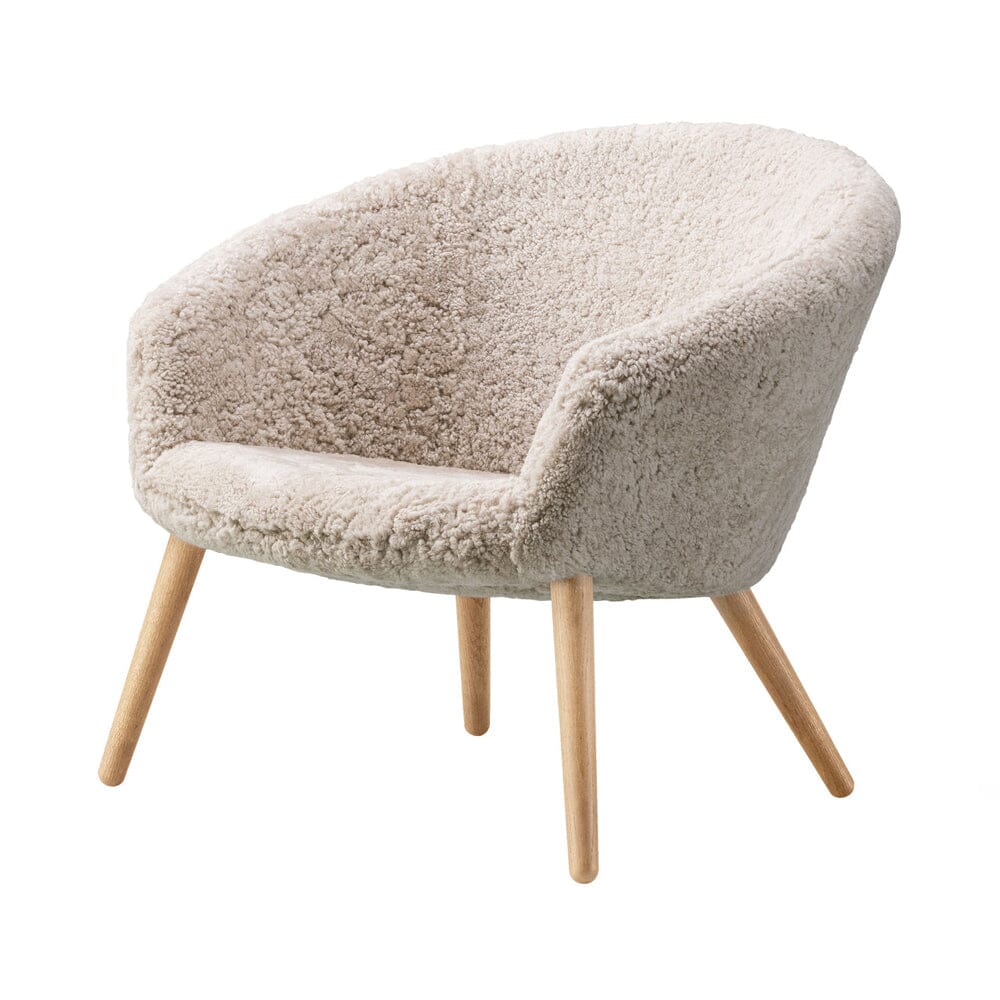 Ditzel Lounge Chair - Sheepskin lounge chair Fredericia 