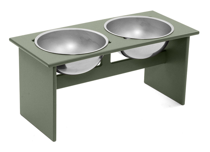 Loll Designs Minimalist Double Dog Bowl — manufacturer product image