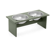 Loll Designs Minimalist Double Dog Bowl — manufacturer product image