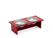 Loll Designs Minimalist Double Dog Bowl — manufacturer product image
