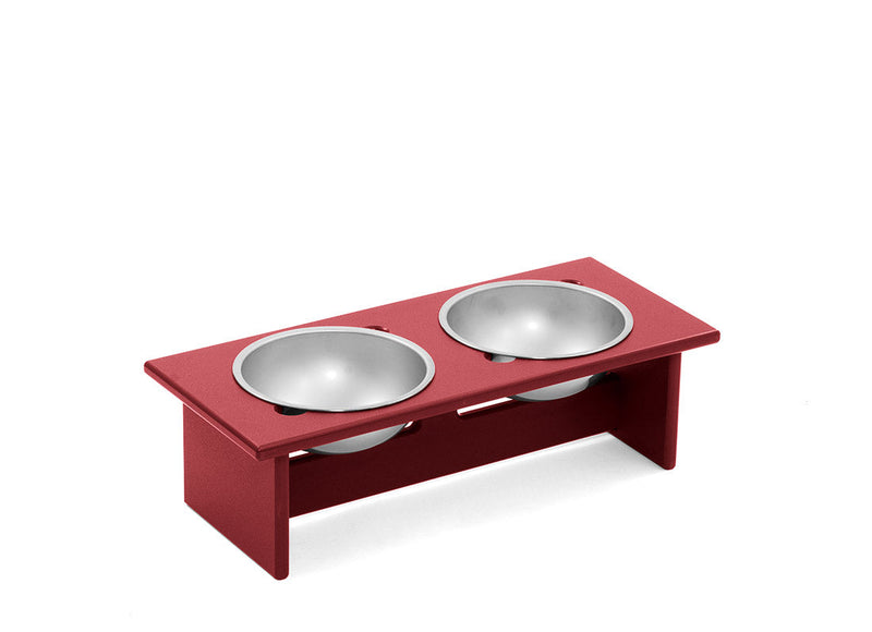 Loll Designs Minimalist Double Dog Bowl — manufacturer product image