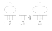 Dolmen Table table Cappellini 