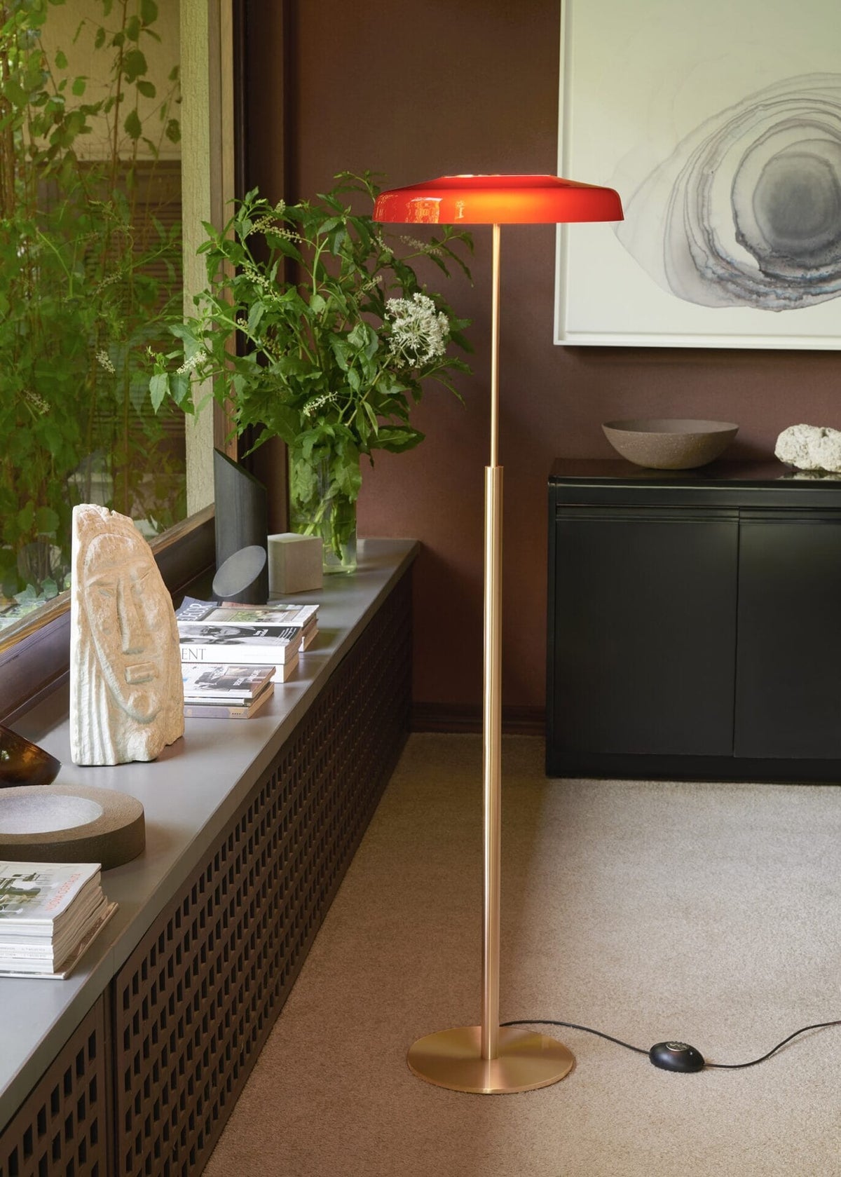 Dora Floor Lamp Floor Lamps Oluce 