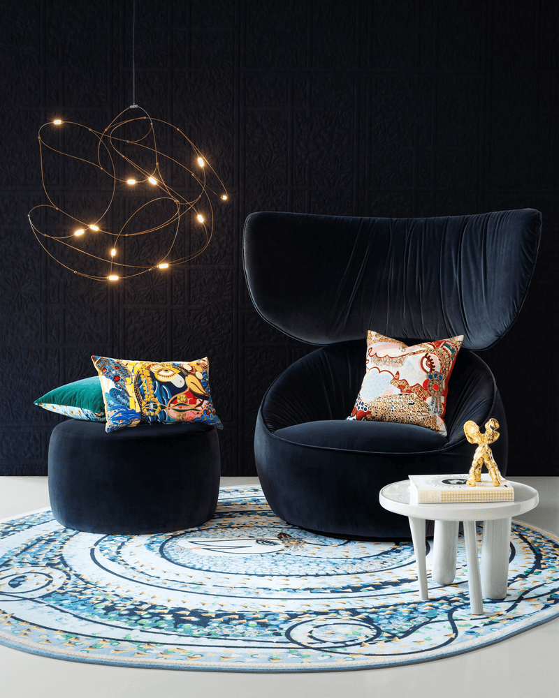Hana Armchair Wingback Swivel