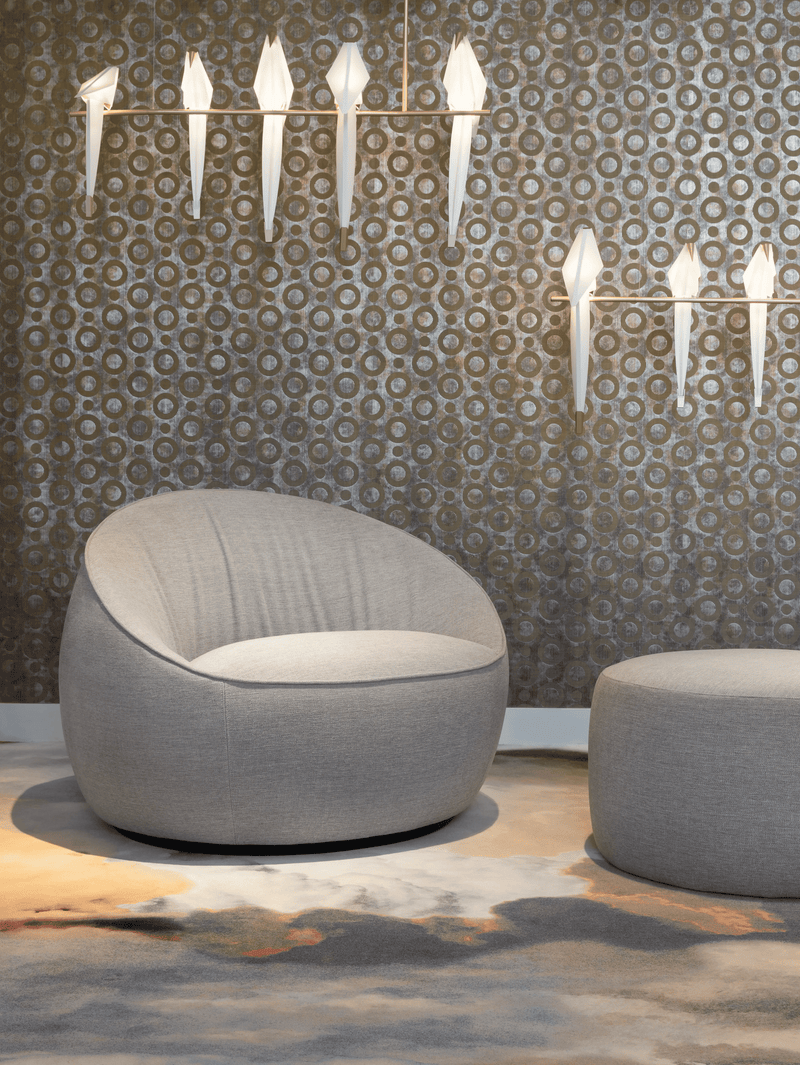 Hana Armchair Wingback Swivel