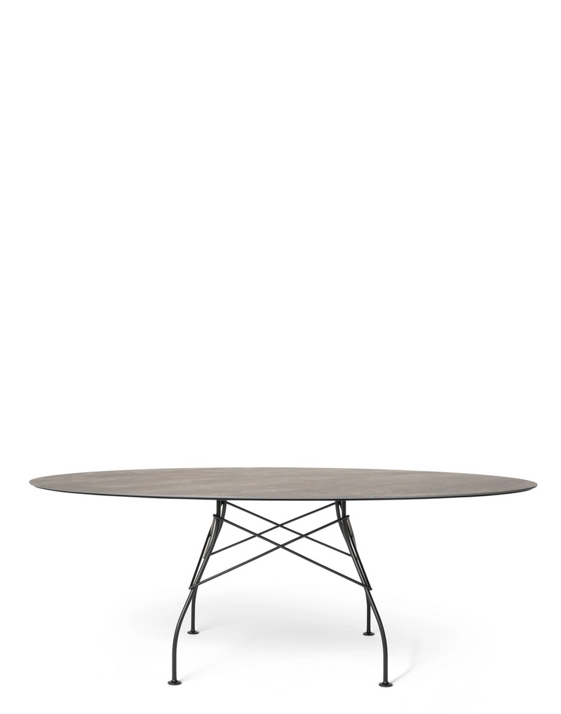 Glossy xxl outdoor oval