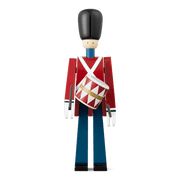Kay Bojesen Drummer, Small, Red/Blue/White