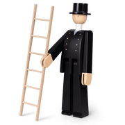 Kay Bojesen Chimney Sweeper, Black, view 4