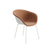 Duna 02 Four Leg Chair With Front Upholstery Chairs Arper 