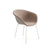 Duna 02 Four Leg Chair With Front Upholstery Chairs Arper 