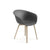 Duna 02 Polypropylene Chair With Wood Legs Chairs Arper 