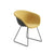 Duna 02 Sled Base Chair With Front Upholstery Chairs Arper 