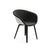 Duna 02 Wood Leg Chair With Front Upholstery Chairs Arper 