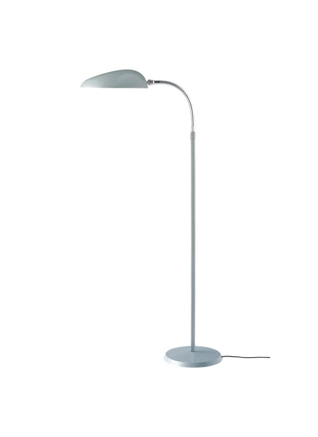 Cobra Floor Lamp Floor Lamps Gubi Dusty Blue Semi Matt 