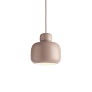 Stone Pendant Light hanging lamps Woud Dusty Rose 