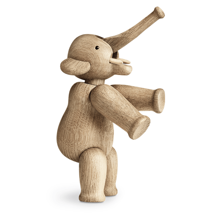 Kay Bojesen Elephant, Oak (Small), view 3