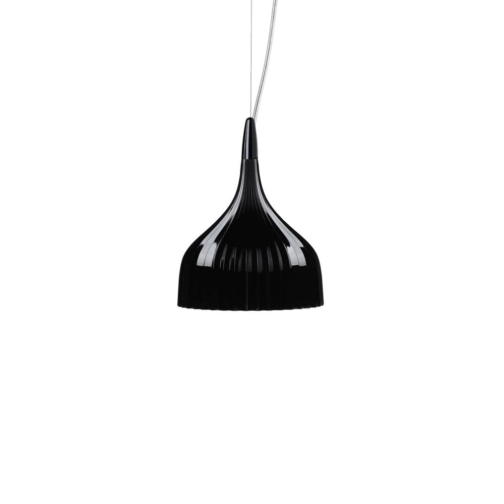 E Suspension Lamp hanging lamps Kartell Black 