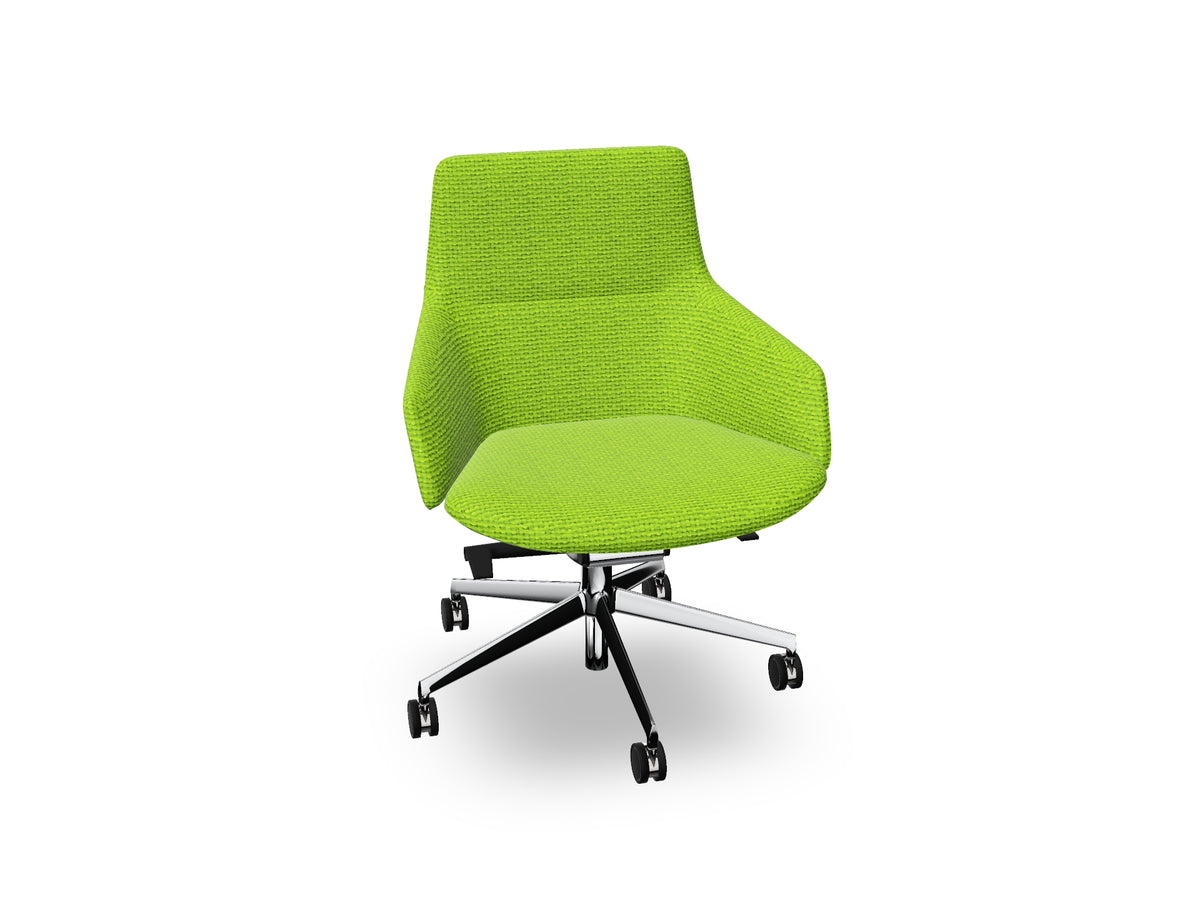 Aston Conference Syncro Five Way Star Base Armchair
