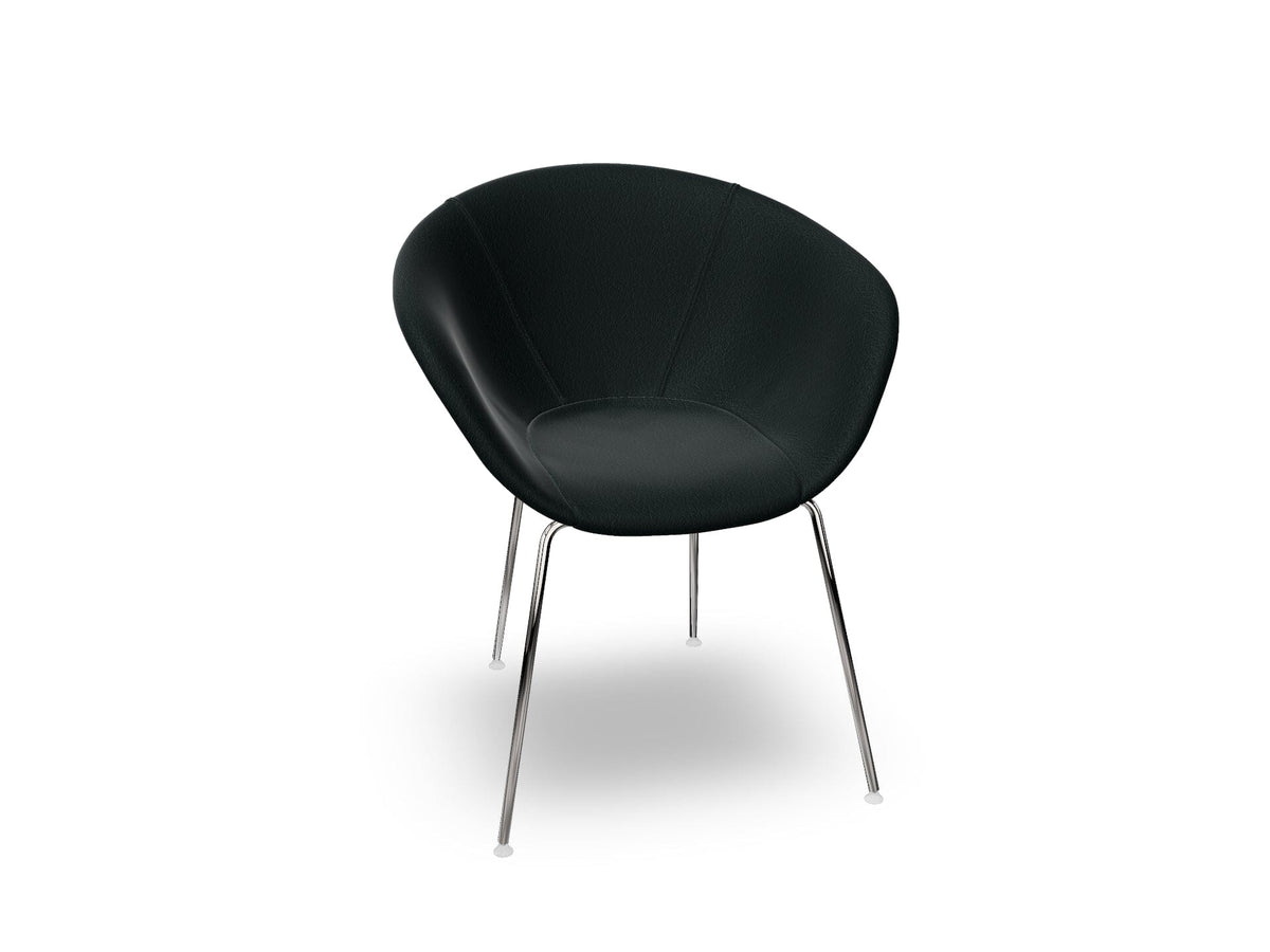 Duna 02 Four Leg Chair Fully Upholstered Chairs Arper 