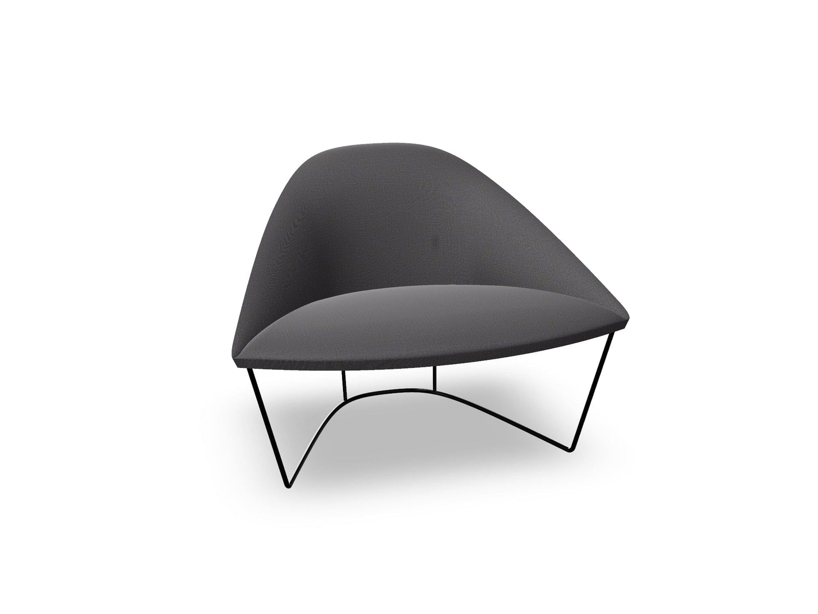 Colina Sled Base Lounge Chair lounge chair Arper 