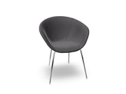 Duna 02 Four Leg Chair Fully Upholstered Chairs Arper 