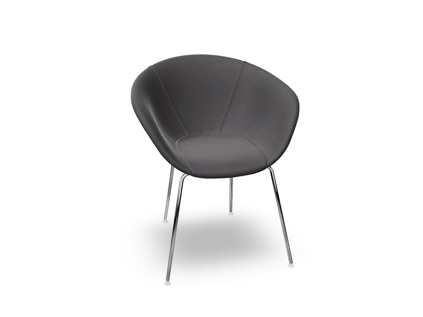 Duna 02 Four Leg Chair Fully Upholstered Chairs Arper 