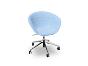 Duna 02 Five Star Base Chair With Front Upholstery Chairs Arper 