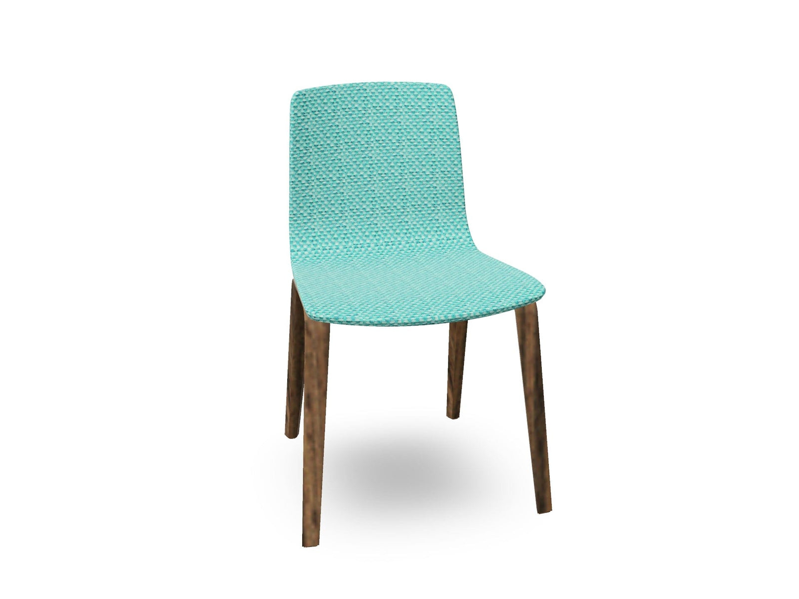 Aava 02-4 Wood Legs Chair With Fully Upholstered Chairs Arper 