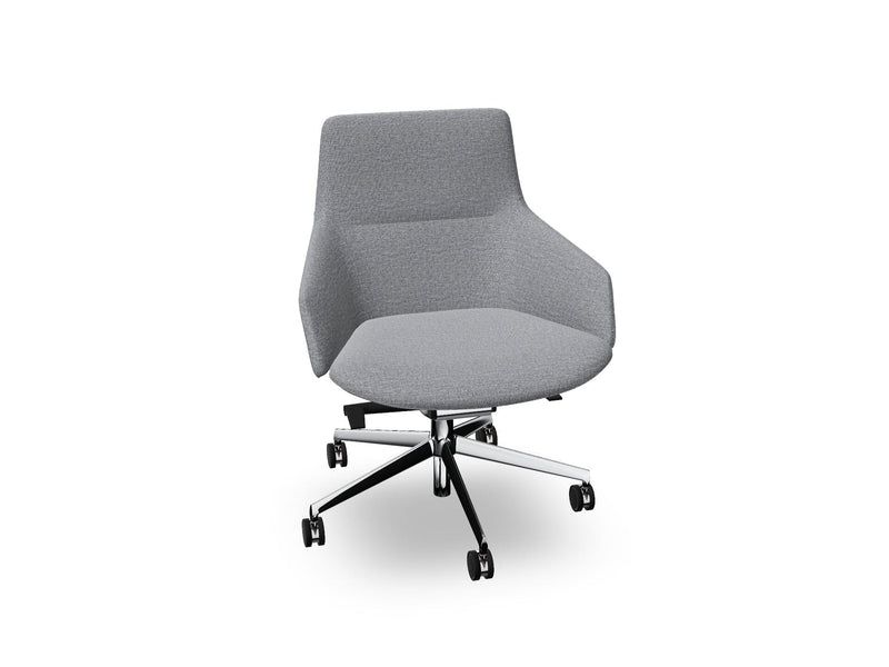 Aston Conference Syncro Five Way Star Base Armchair task chair Arper 